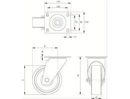 Polyurethane Tyre